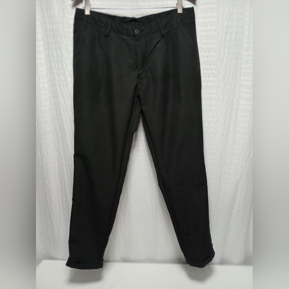 Massimo Duitt Jogger Fit Cotton/Linen Trousers. Men's L - Picture 3 of 12